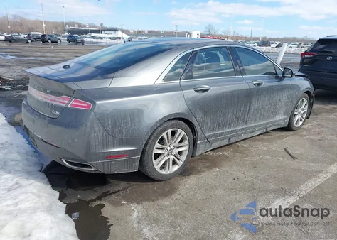 2015 Lincoln Mkz Hybrid из США, поврежденный, VIN 3LN6L2LU4FR604019